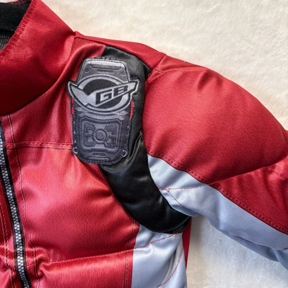 Saban's Power Rangers Beast Morphers‎ Red Ranger Costume Padded Kids Sz M 3T 4T